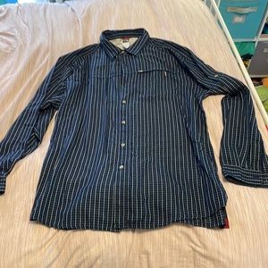 The North Face men’s long sleeve button up XXL